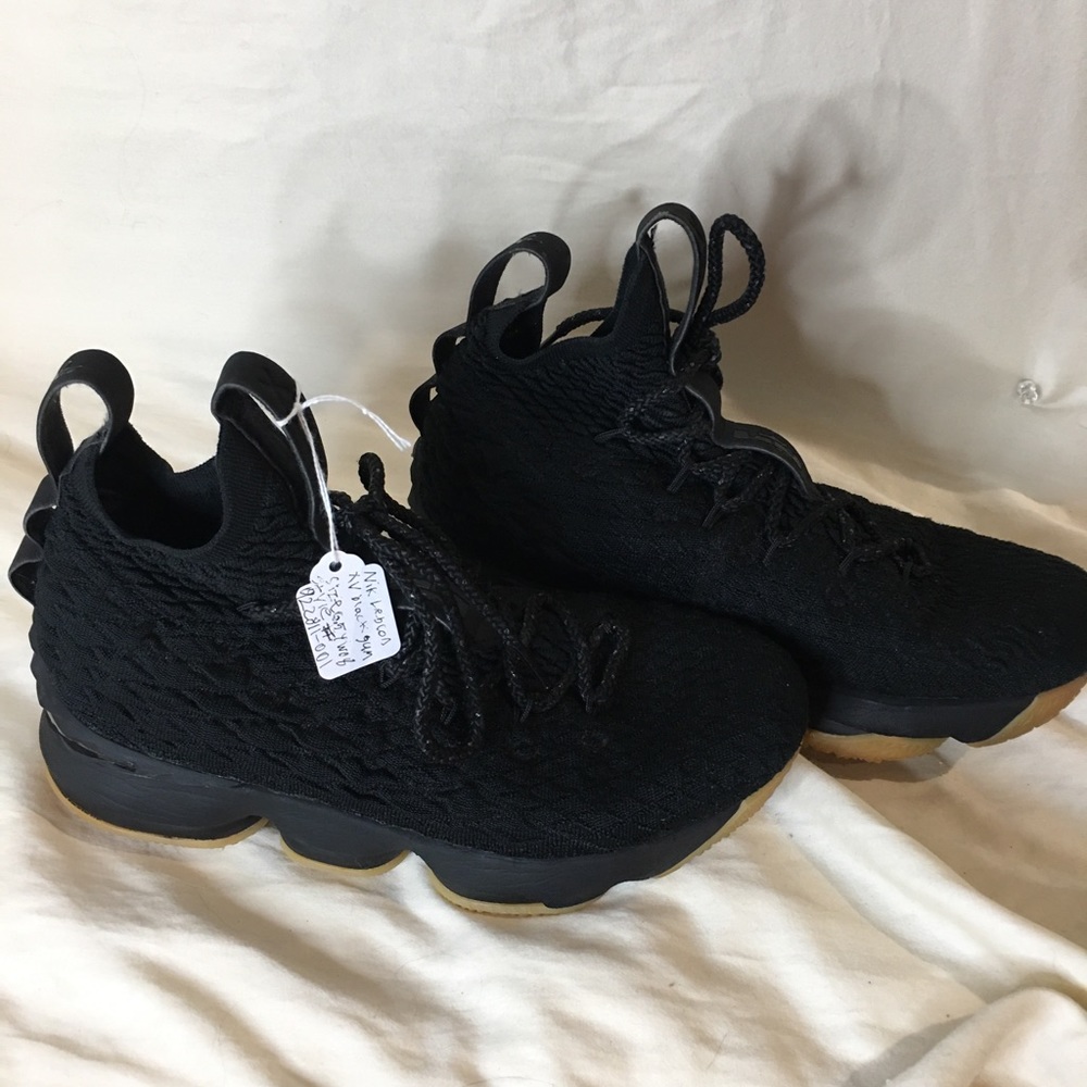 Nike Lebron Xv Black Gum 15 GS